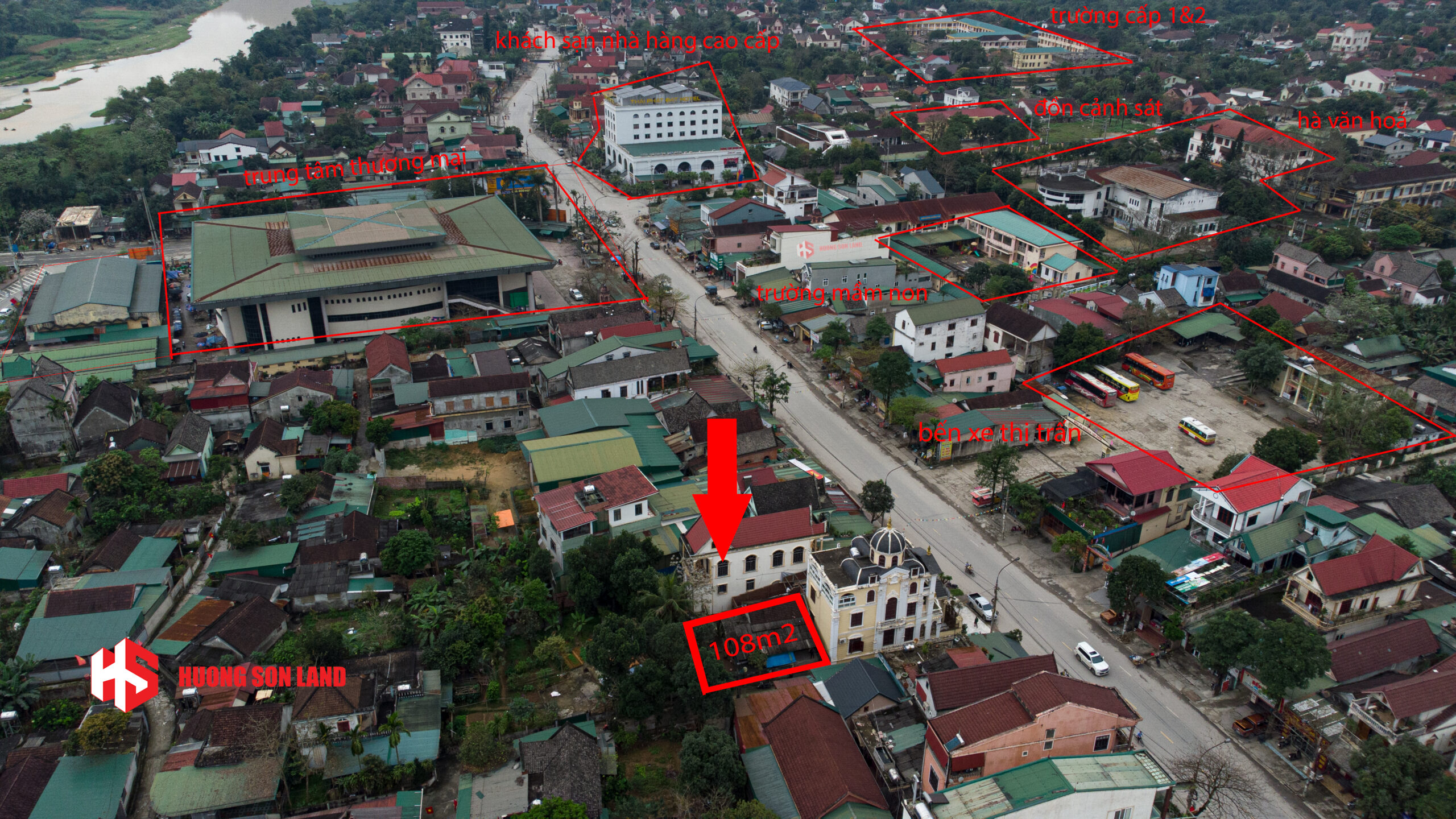 LÔ ĐẤT CẠNH BẾN XE THỊ TRẤN