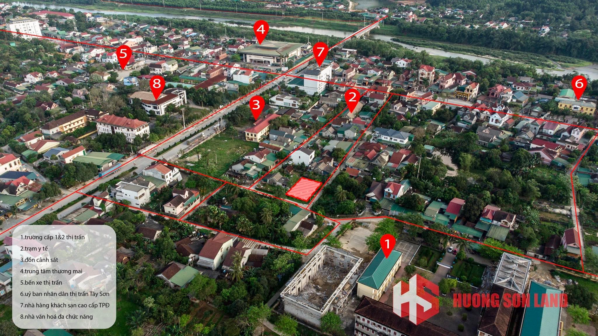 Đất nền Khối 5 Thị trấn Tây Sơn cạnh Trường tiểu học thị trấn
