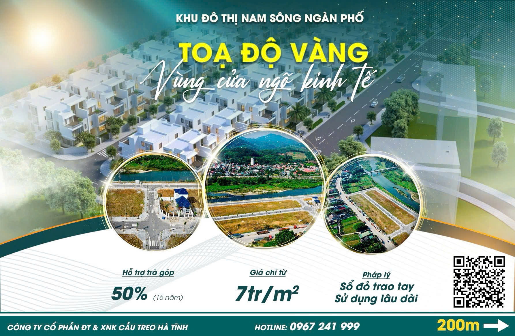 Mở Bán Khu đô thị Nam Sông Ngàn Phố – Tọa độ vàng vùng Cửa Ngõ Kinh Tế